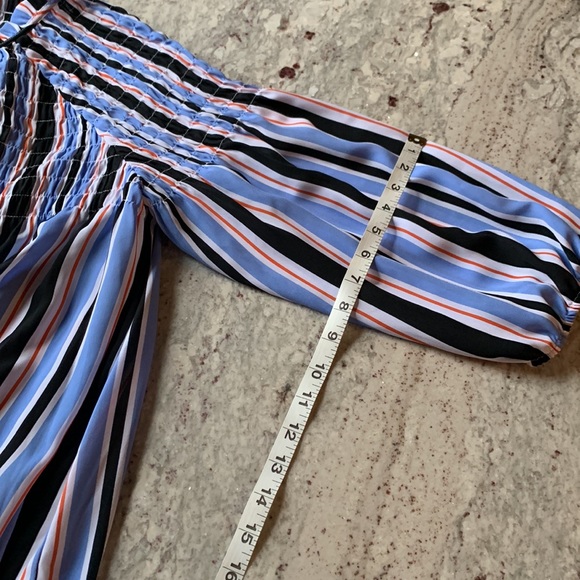 a.n.a. Striped Blouse - Picture 11 of 11